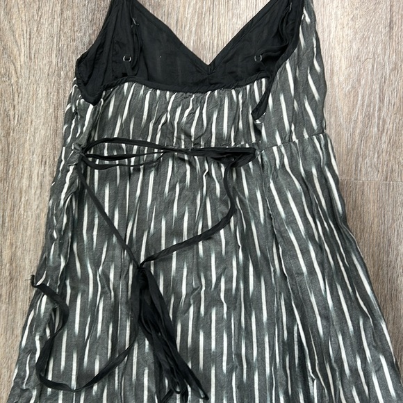 Converse Black and White 100% Cotton Midi Dress - Picture 10 of 16